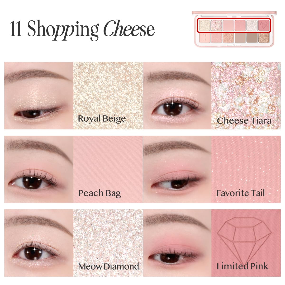 CLIO PROFESSIONAL applying shade with brush showing precise placement and low fallout