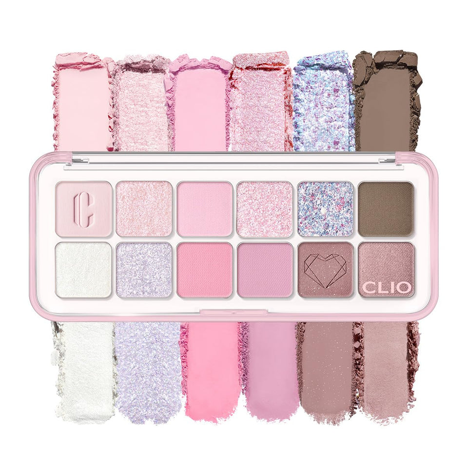 CLIO PROFESSIONAL palette front packaging showing compact design and branding benefit organization