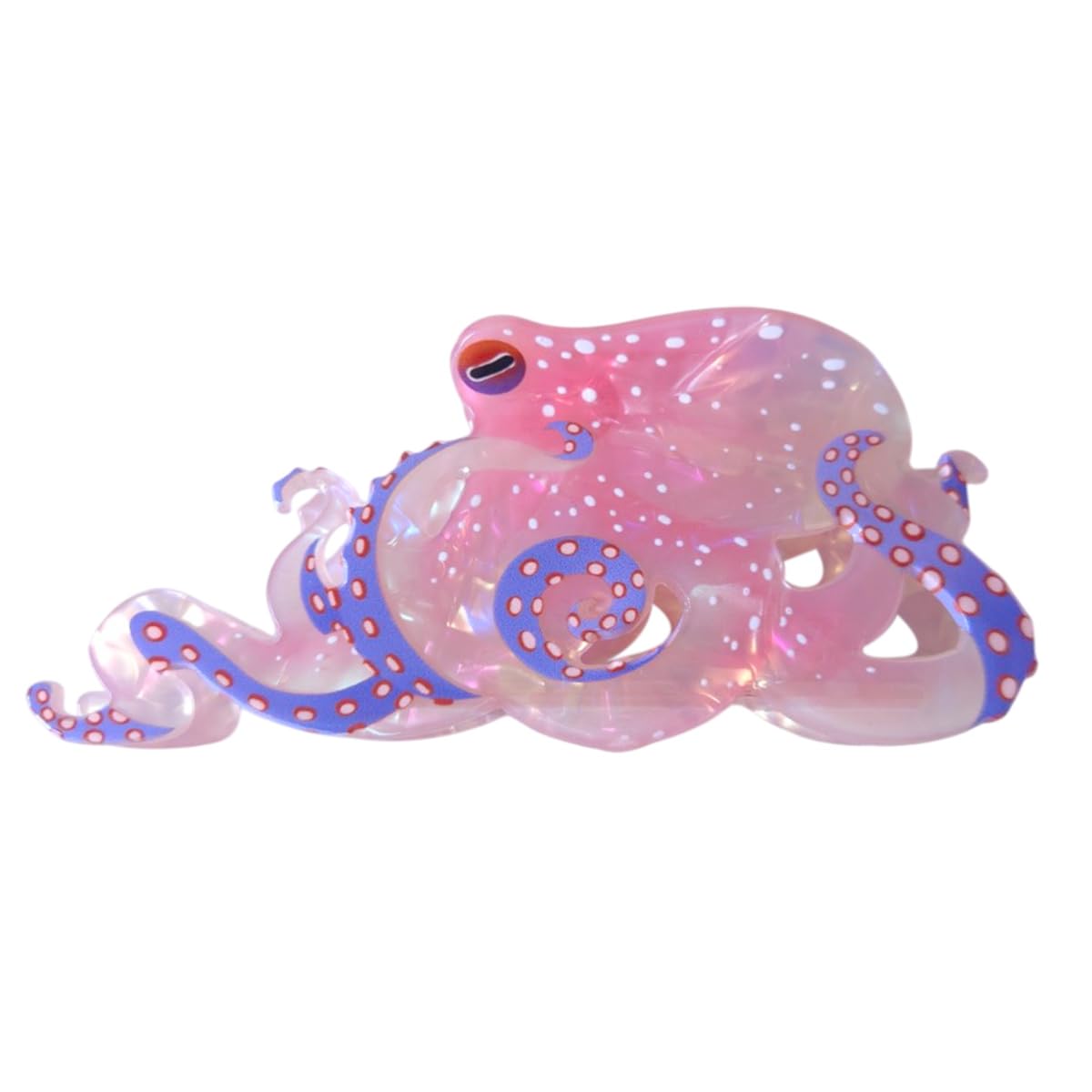 Clip Sugar octopus clip front view shows design and secure hold