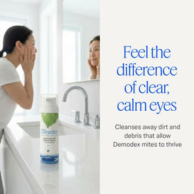 Cliradex pump close-up demonstrating easy dispensing and controlled foam