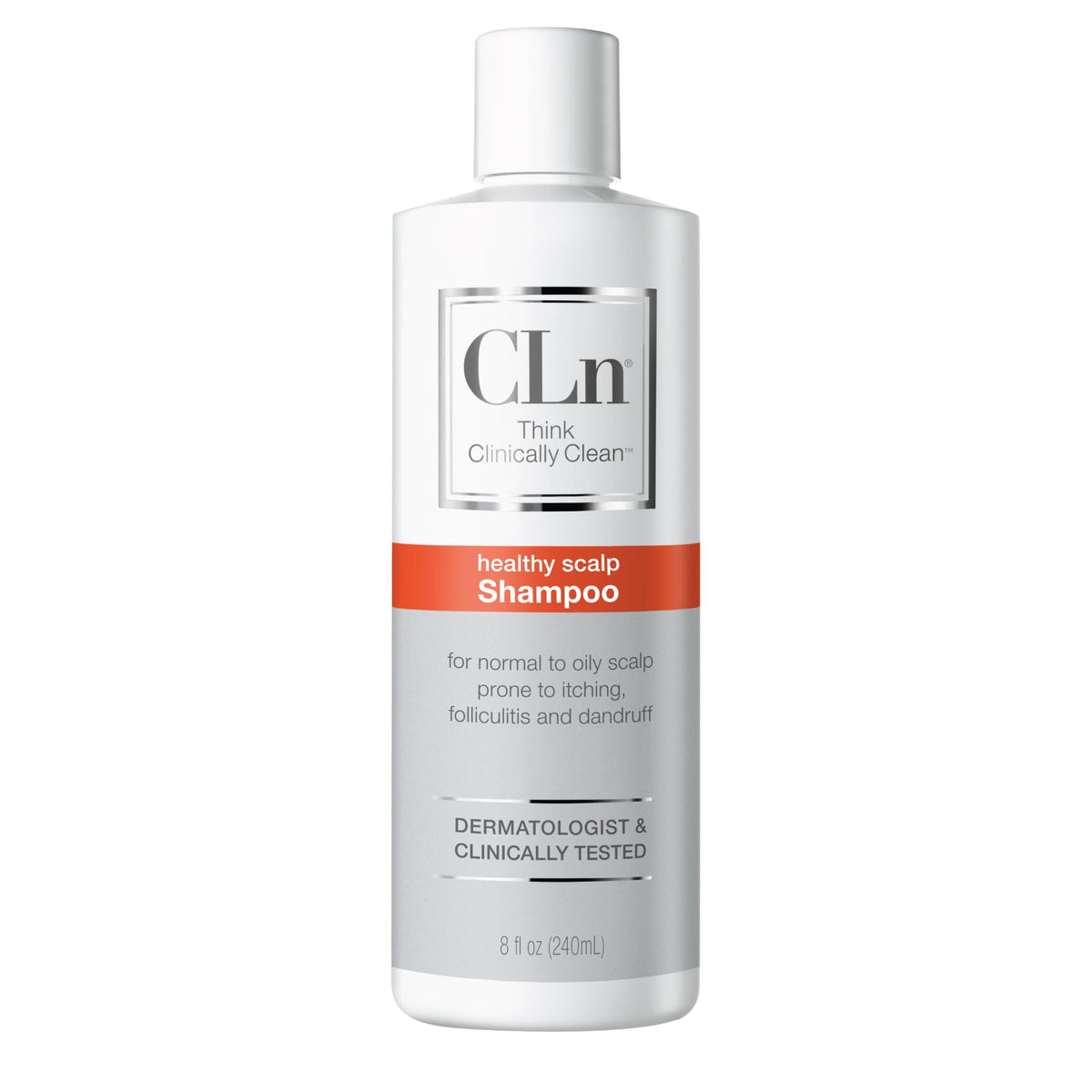 CLn bottle styled beside conditioner illustrating follow‑up routine compatibility
