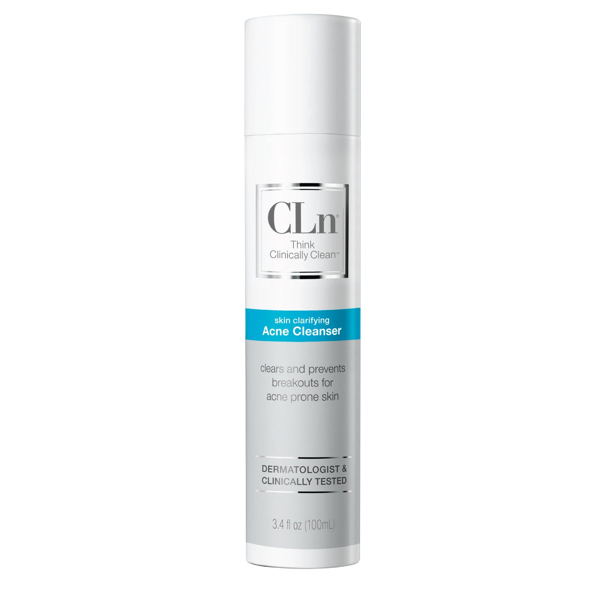 CLn with facial moisturizer illustrating gentle routine pairing benefit