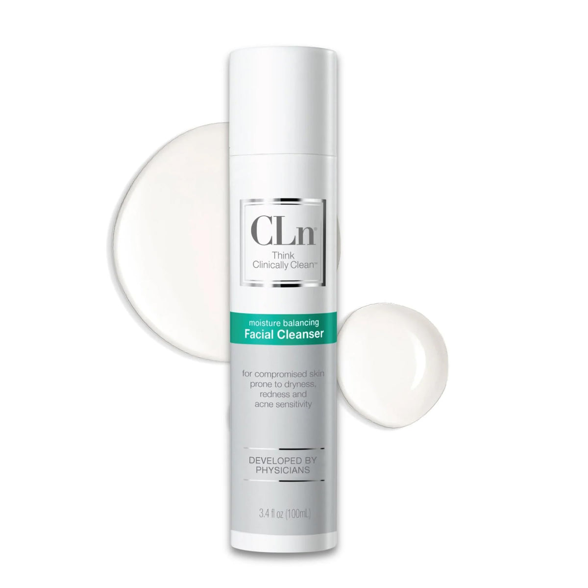 CLn front bottle showing packaging and clear product benefits