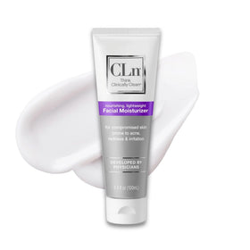 CLn facial moisturizer front packaging showing clean design and product benefit