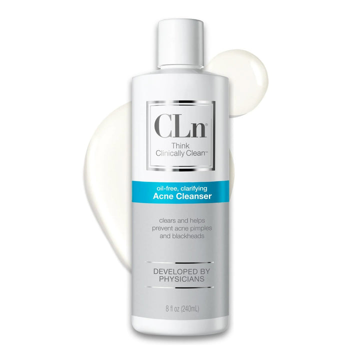 CLn front packaging showing bottle and product benefit of clinical cleanliness