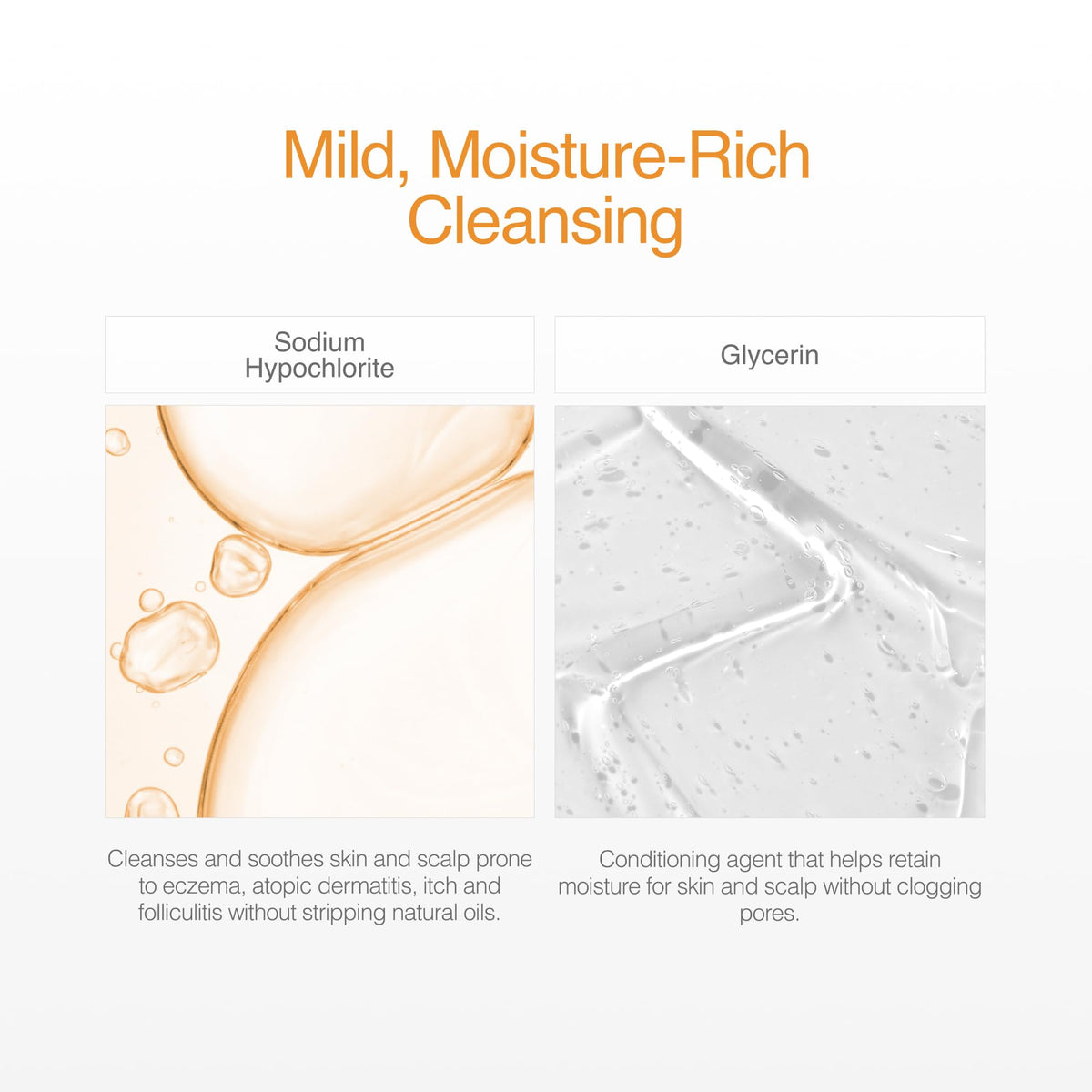 CLn foam lather closeup demonstrating effective cleansing benefit