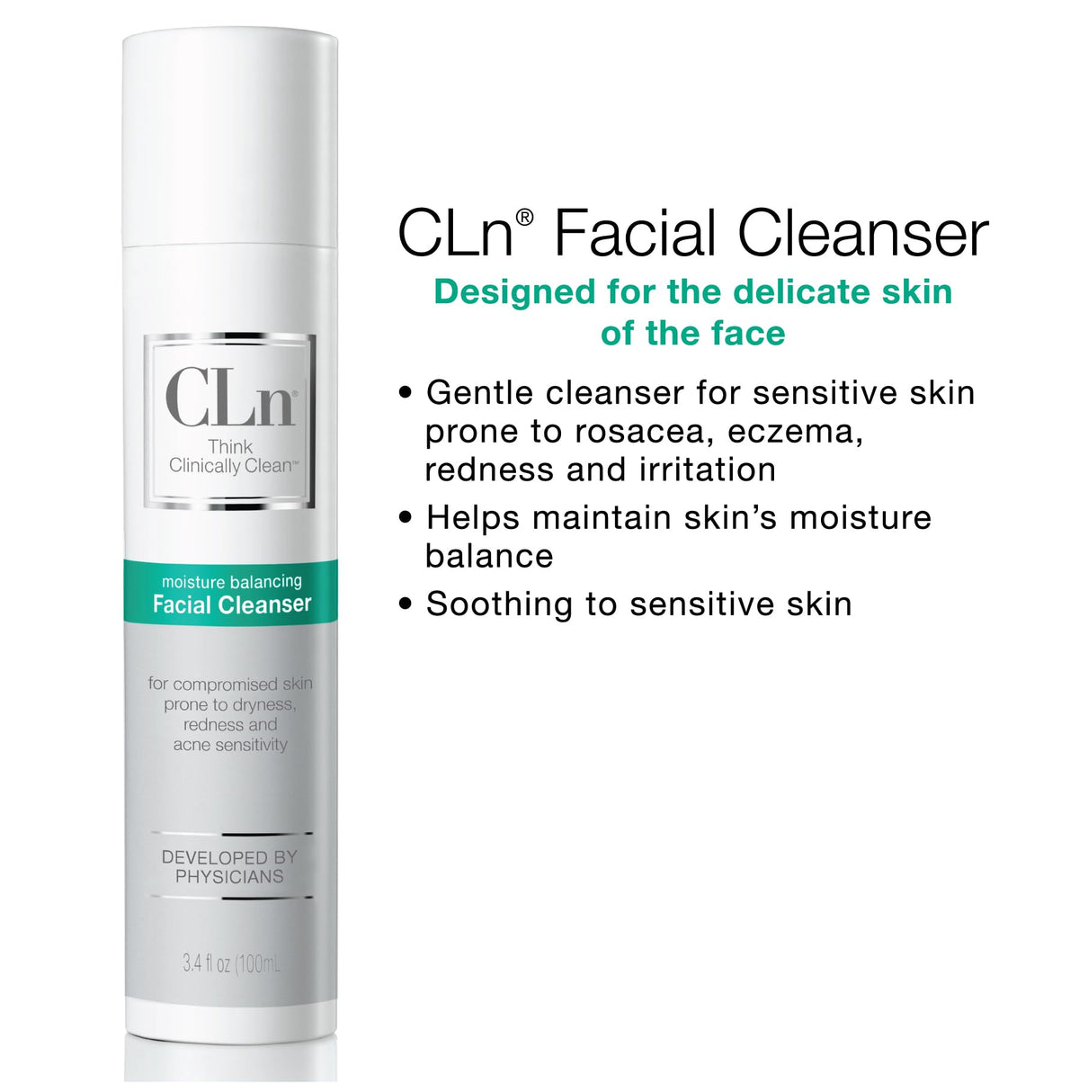 CLn glycerin ingredient vial highlighting hydration support