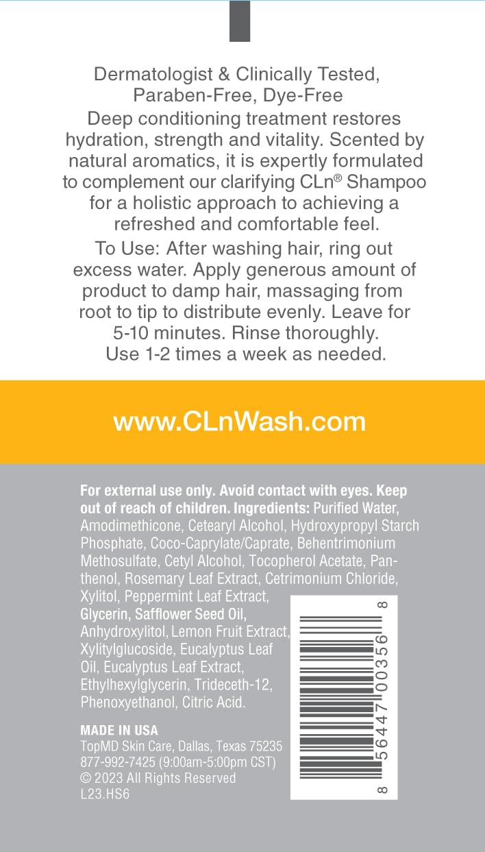CLn cream texture close-up revealing rich emollient consistency for deep conditioning