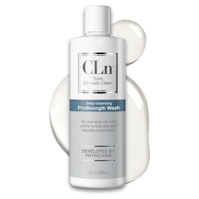 CLn bottle front packaging showing clean branding and size for clear identification