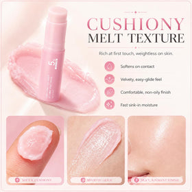 CLNXMT PDRN Pink Collagen product with ingredient list cards highlighting actives