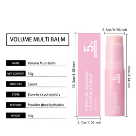 CLNXMT PDRN Pink Collagen stick inside a handbag for on-the-go touch-ups