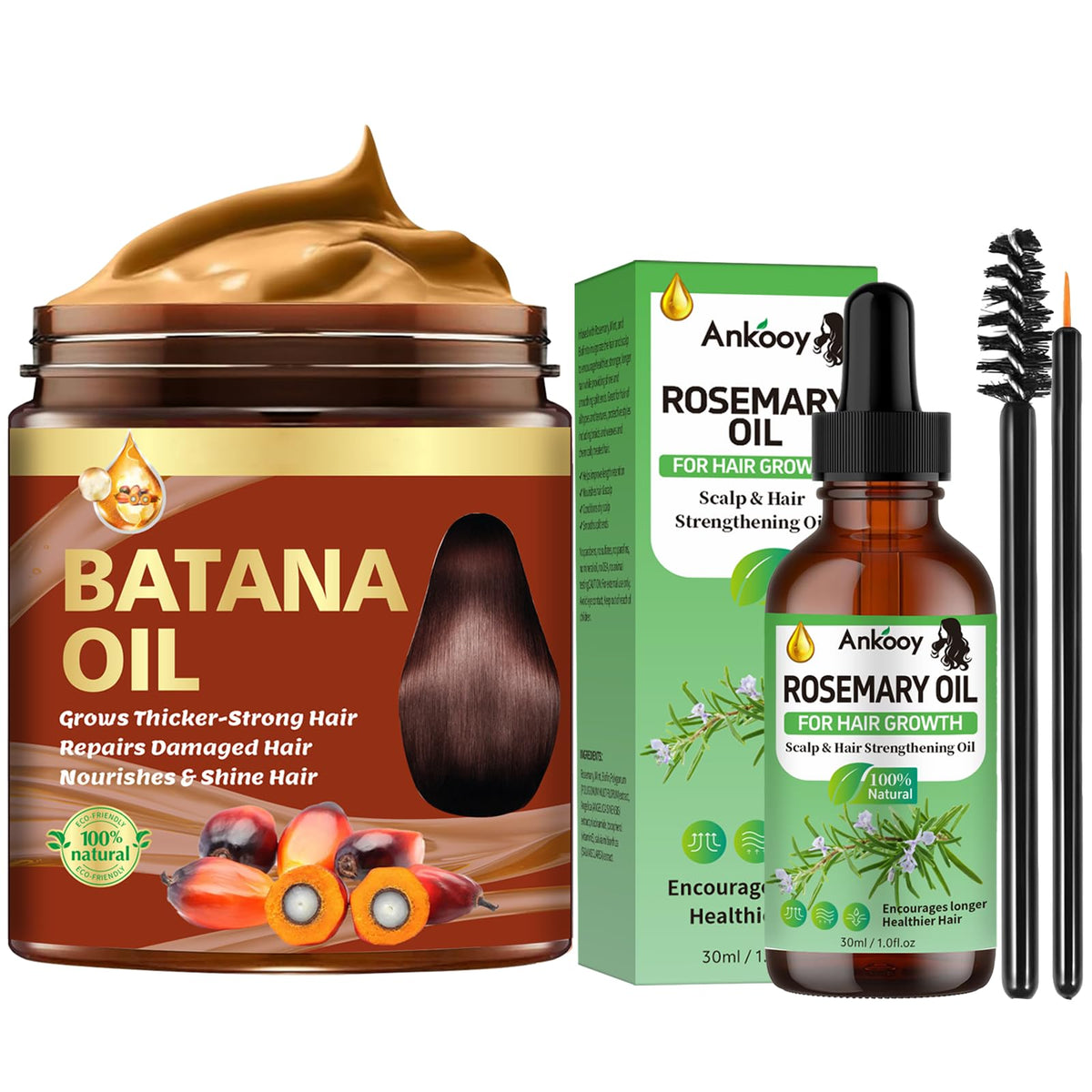 CLOTHES OF SKIN Batana mask front packaging showing product benefits