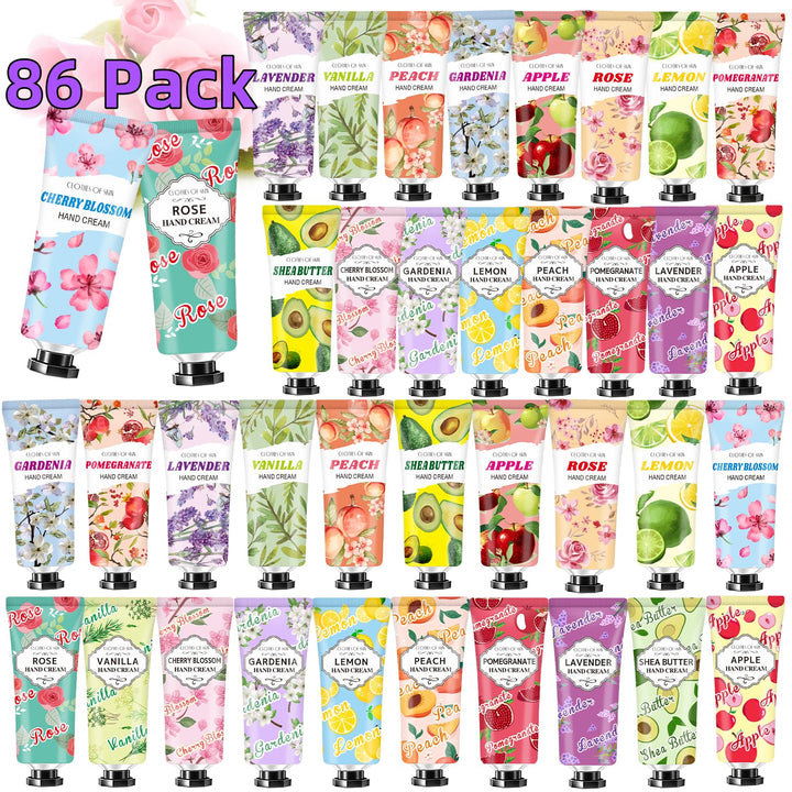 CLOTHES OF SKIN front packaging showing 86 tubes and scent variety, convenient gifting