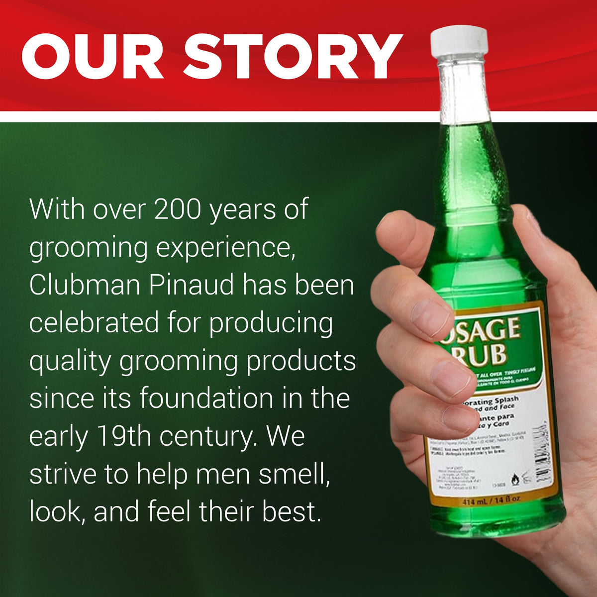 Clubman on a barbershop station illustrating professional use and consistent client results