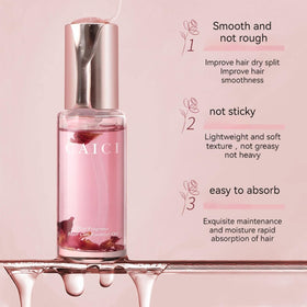 CLY AMS oil texture pouring to show lightweight quick absorption