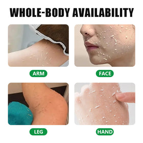 CLY AMS exfoliating knees showing body use and smoother skin result