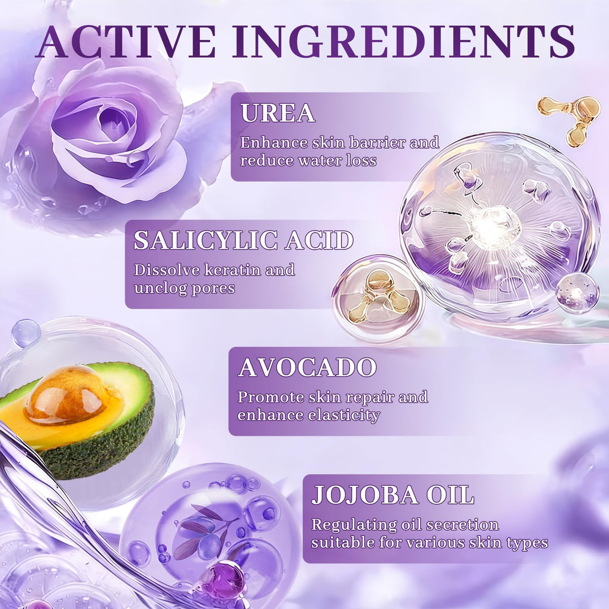 Clyecfra cream texture closeup highlighting fast absorption benefit