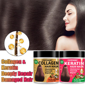 CMWGKBC after-treatment shiny hair in lifestyle scene showing improved smoothness and shine