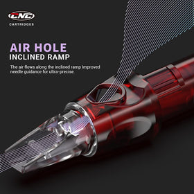 CNC cartridge membrane detail preventing ink backflow for safer use