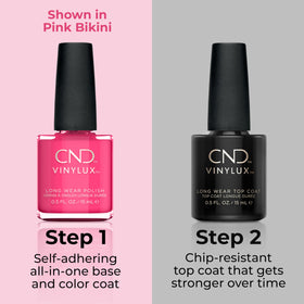 CND Beau close-up shimmer highlighting blue-tinted sparkle and glow