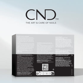 CND nail care products on vanity staged for a daily maintenance routine