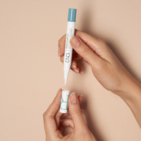 CND RescueRXx drop close-up showing lightweight texture and fast absorption
