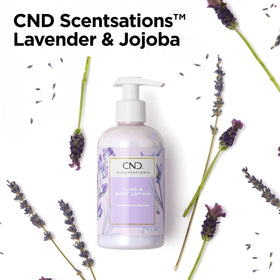CND Scentsations ingredient label close-up highlighting vegan formula