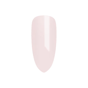 CND Vinylux brush stroke of Negligee showing smooth coverage and sheen