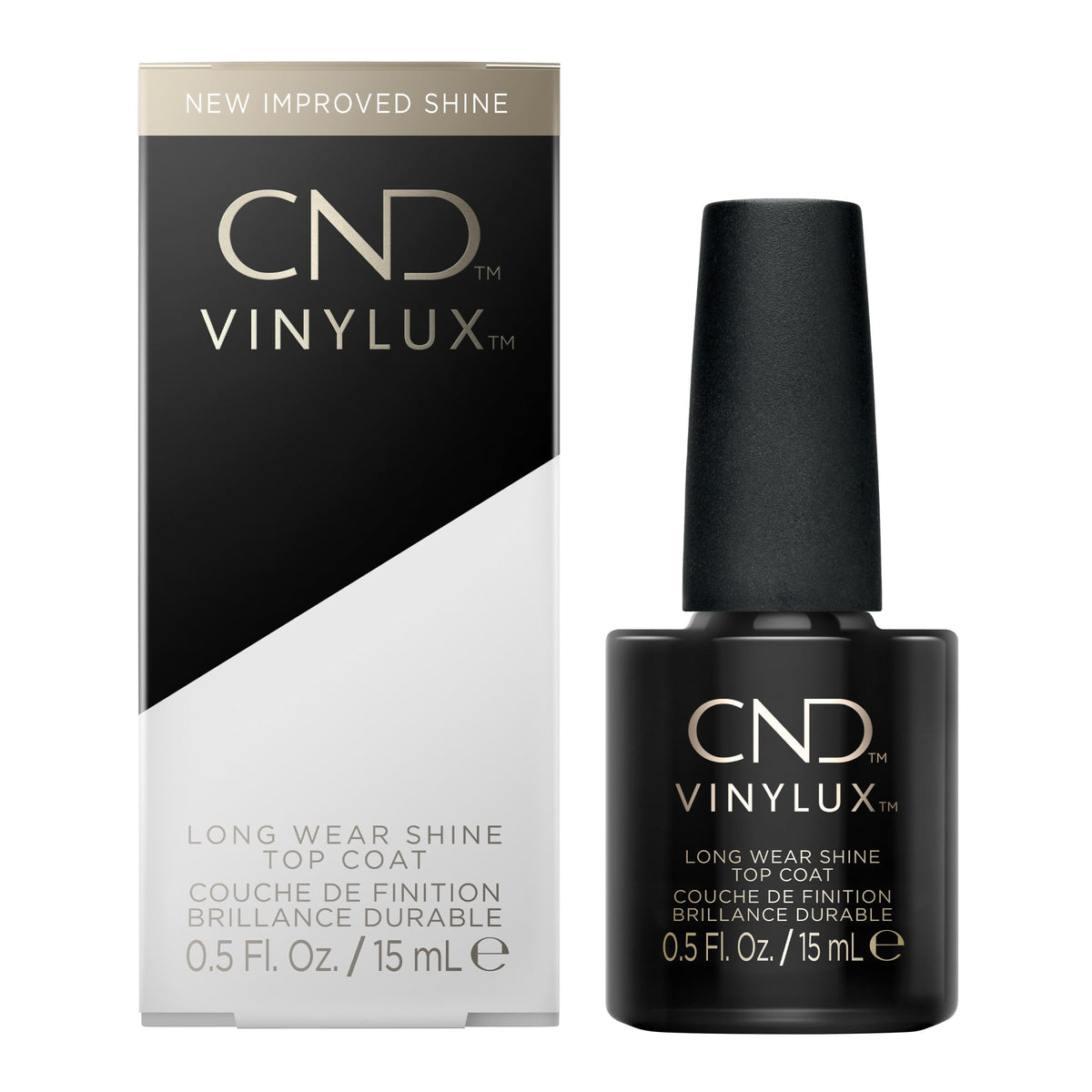 CND Vinylux front bottle showing label and product clarity for quick identification