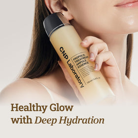 CNP texture close-up drop showing lightweight hydrating consistency