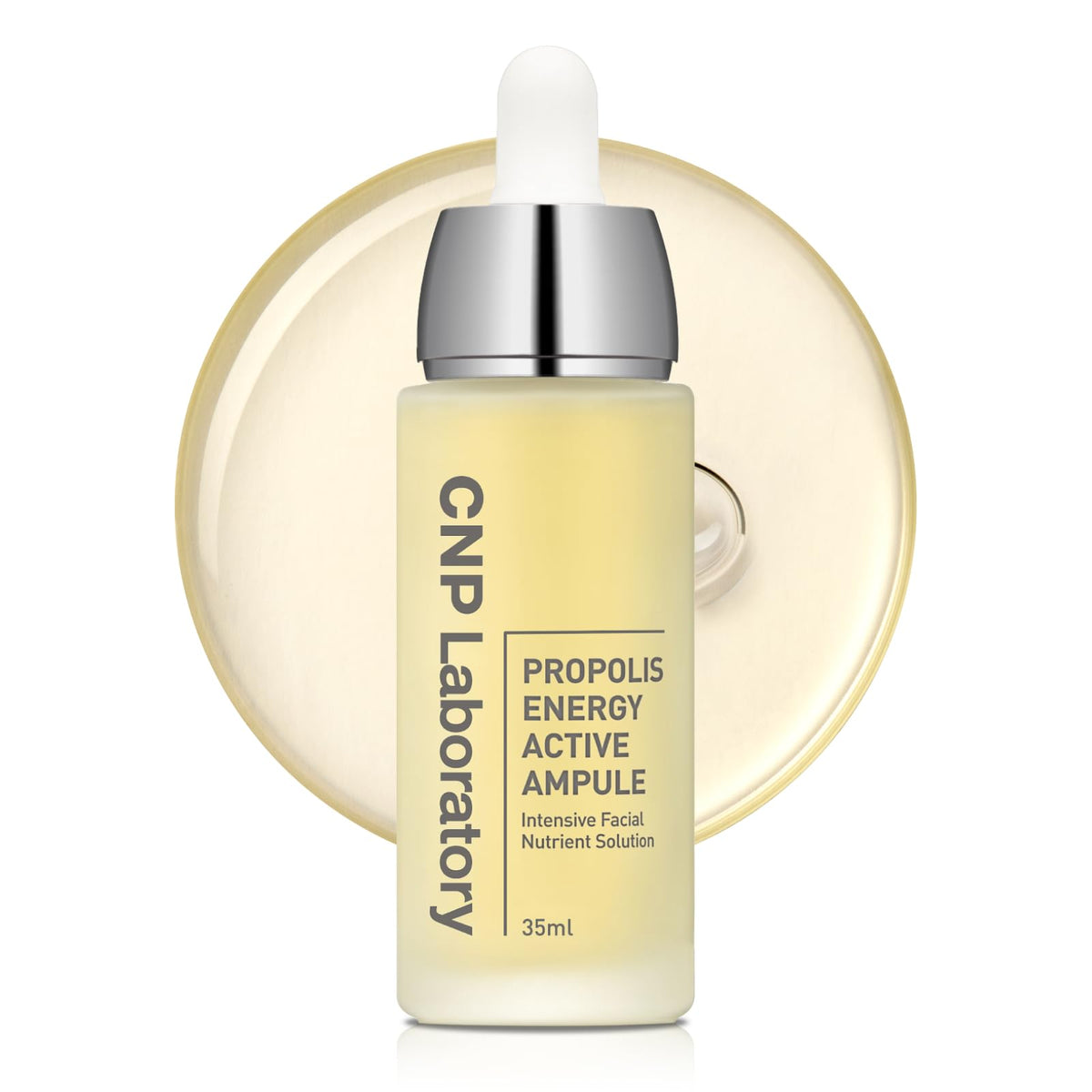 CNP Honey Glow Serum front bottle showing sleek packaging and portable size