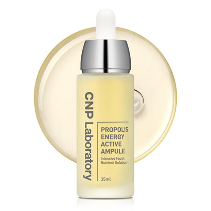 CNP Honey Glow Serum front bottle showing sleek packaging and portable size