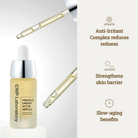 CNP Honey Glow Serum with propolis extracts visual highlighting nourishing ingredients