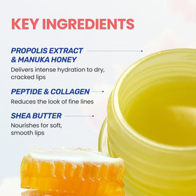 CNP balm applied on lips demonstrating smooth finish and visible hydration benefit