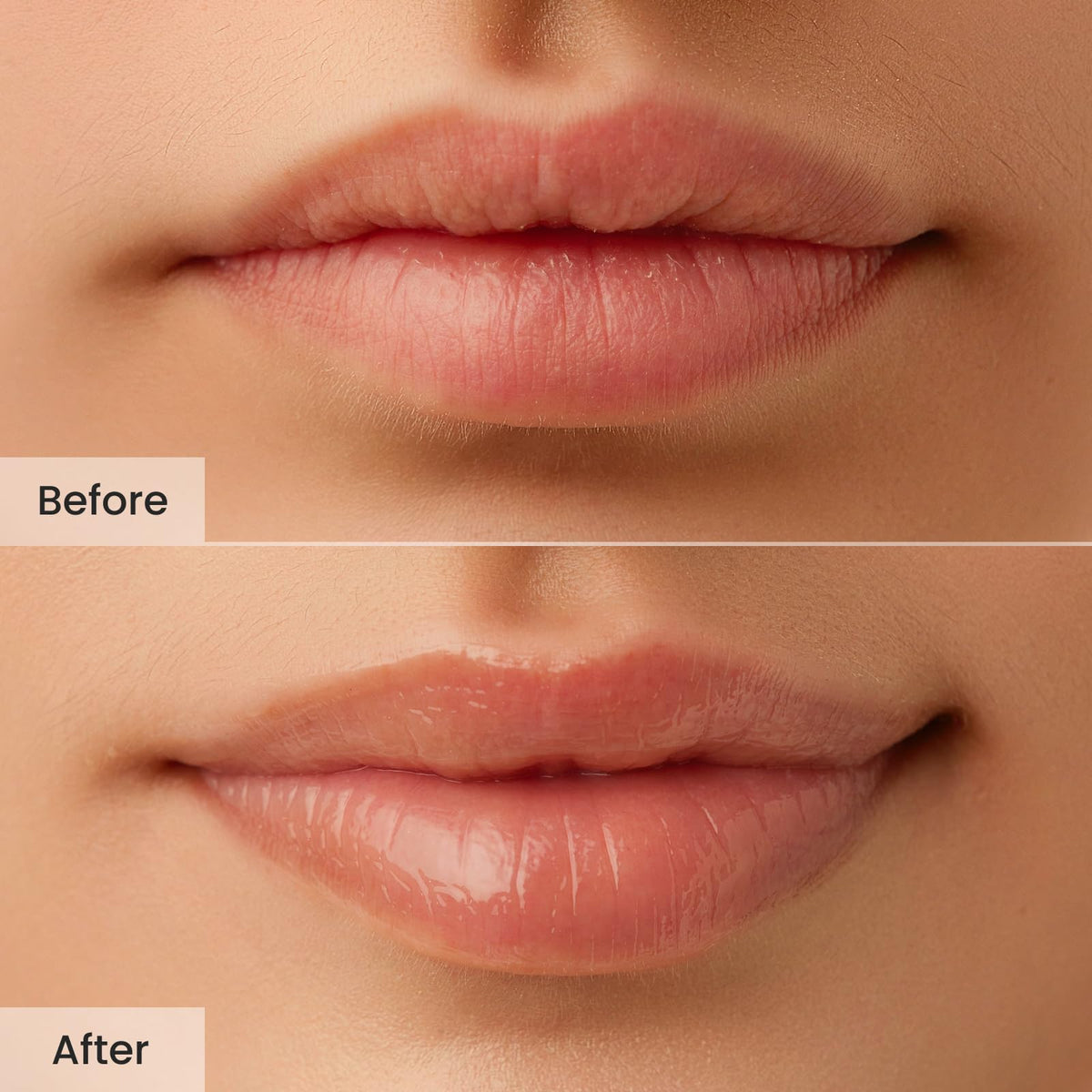 CNP close-up of lip butter texture highlighting creamy, non-greasy hydration