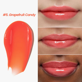 CNP lips wearing Grapefruit Candy tint giving fresh dewy look