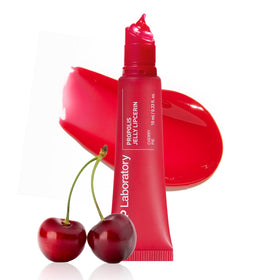 CNP Propolis Lipcerin front tube showing Cherry Pie shade and compact design