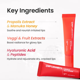 CNP model wearing Caramel Pudding showcasing natural glossy color and hydrated look benefit