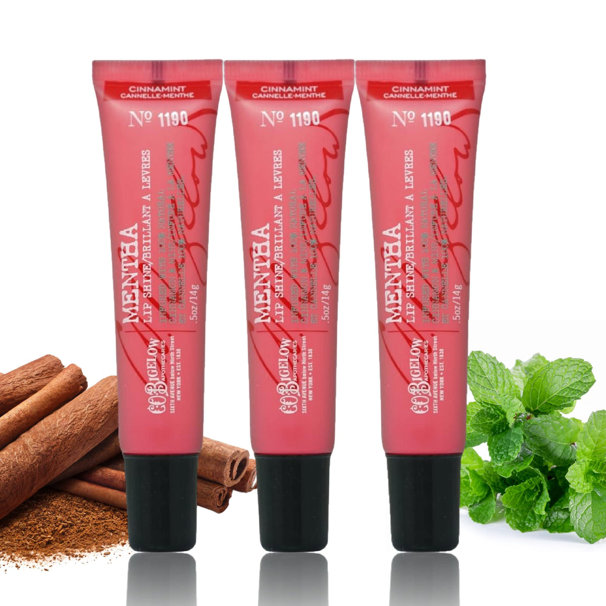 C.O. Bigelow slanted-tip applicator close-up for precise easy application benefit