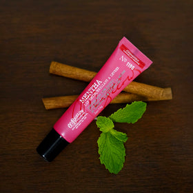 C.O. Bigelow gloss texture close-up showing smooth non-sticky shine and hydration benefit