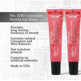 C.O. Bigelow tube with cap open revealing product tip and quick on-the-go use benefit