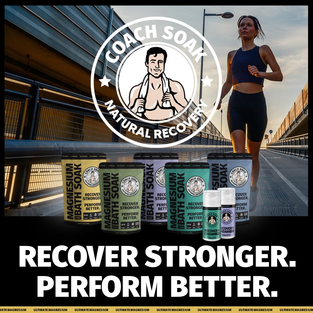 3 lb Coach Soak bag next to household items for clear size comparison