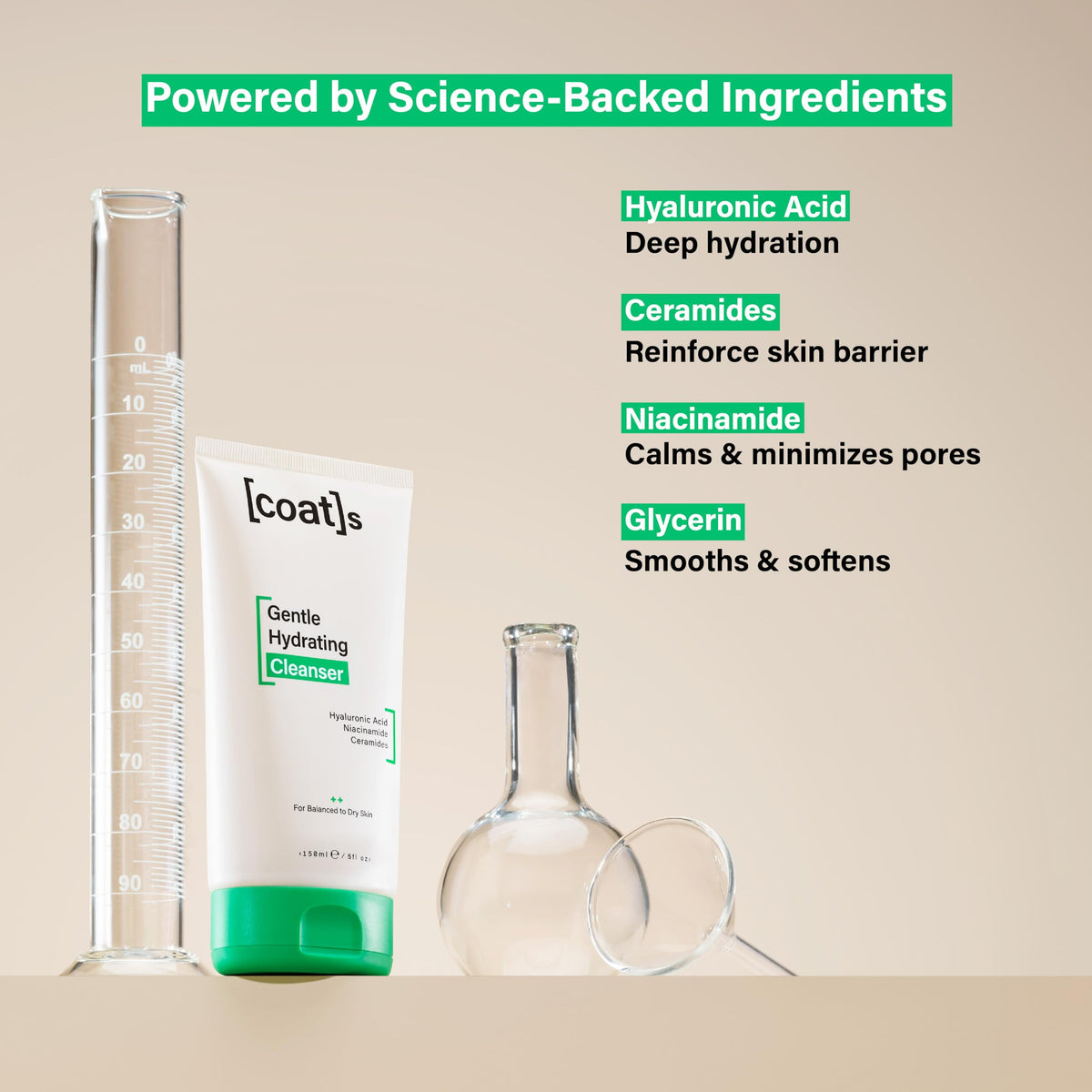 COATS bottle held in hand to show 5oz scale and travel-friendly practicality