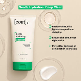 COATS close-up of gel texture demonstrating gentle, non-foaming hydration