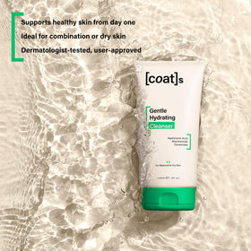 COATS cleanser in morning routine at sink illustrating simple everyday use