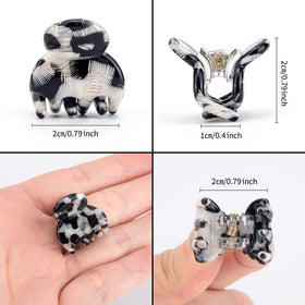 Cobahom clip holding bangs in place offering discreet hold and neat style