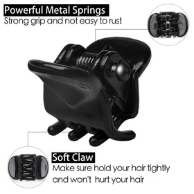 Cobahom clips in hand showing scale and portability for on-the-go styling