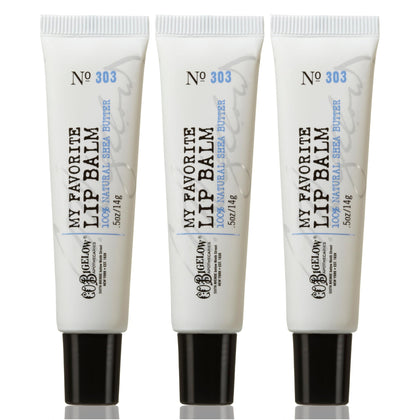 C. O. Bigelow three-pack front packaging showing convenient daily supply