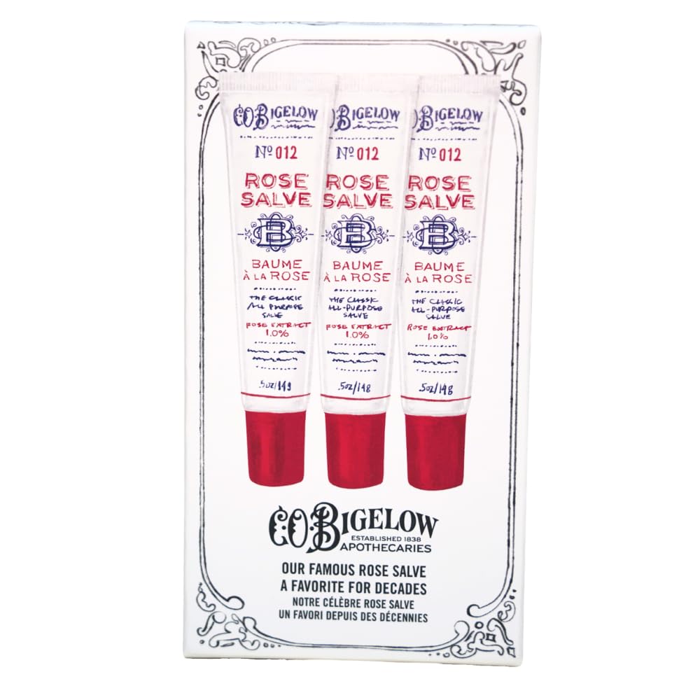 C. O. Bigelow salve tucked inside a travel bag ready for on-the-go touch-ups