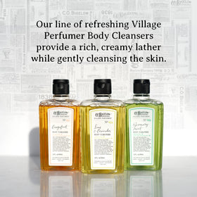 C. O. Bigelow label detail focusing on ingredients and clean-formulation benefit
